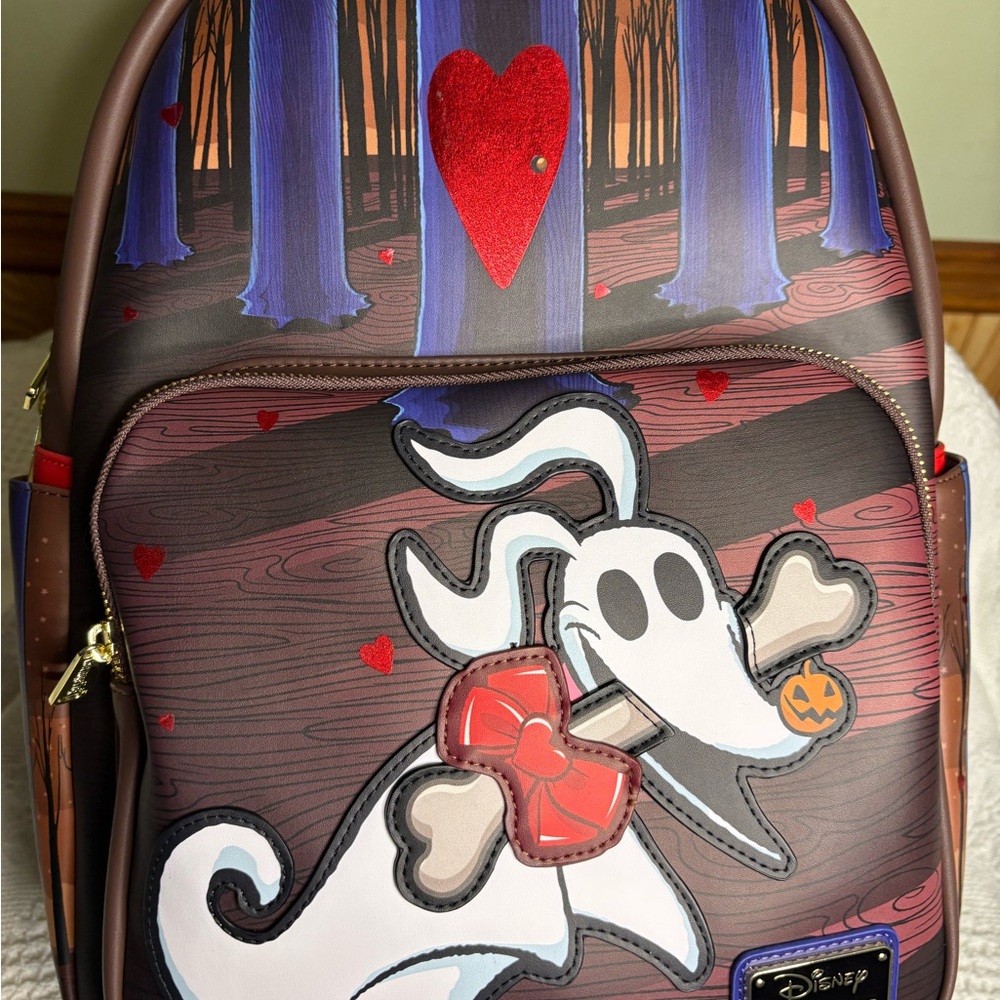 Loungefly Nightmare Before Christmas Zero Full Size Backpack